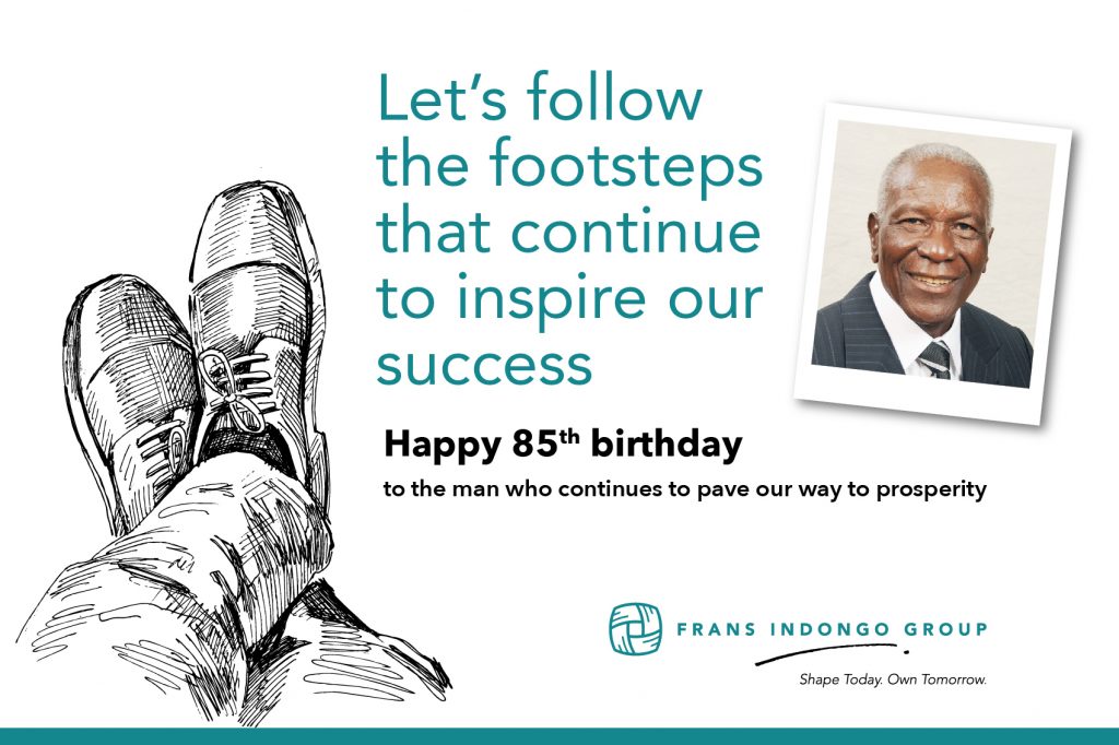 Dr Frans Indongo 85th birthday
