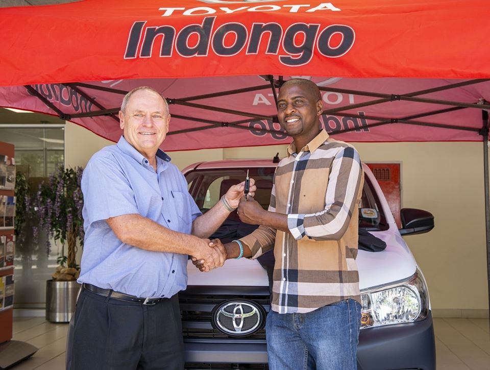 SMS competition giveaway winner  Mr Marcellus Nanyalo