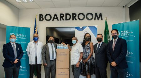 Frans Indongo Trust donation to Ministry of Health and Social Services