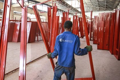 RM Wispeco Red Door Frames